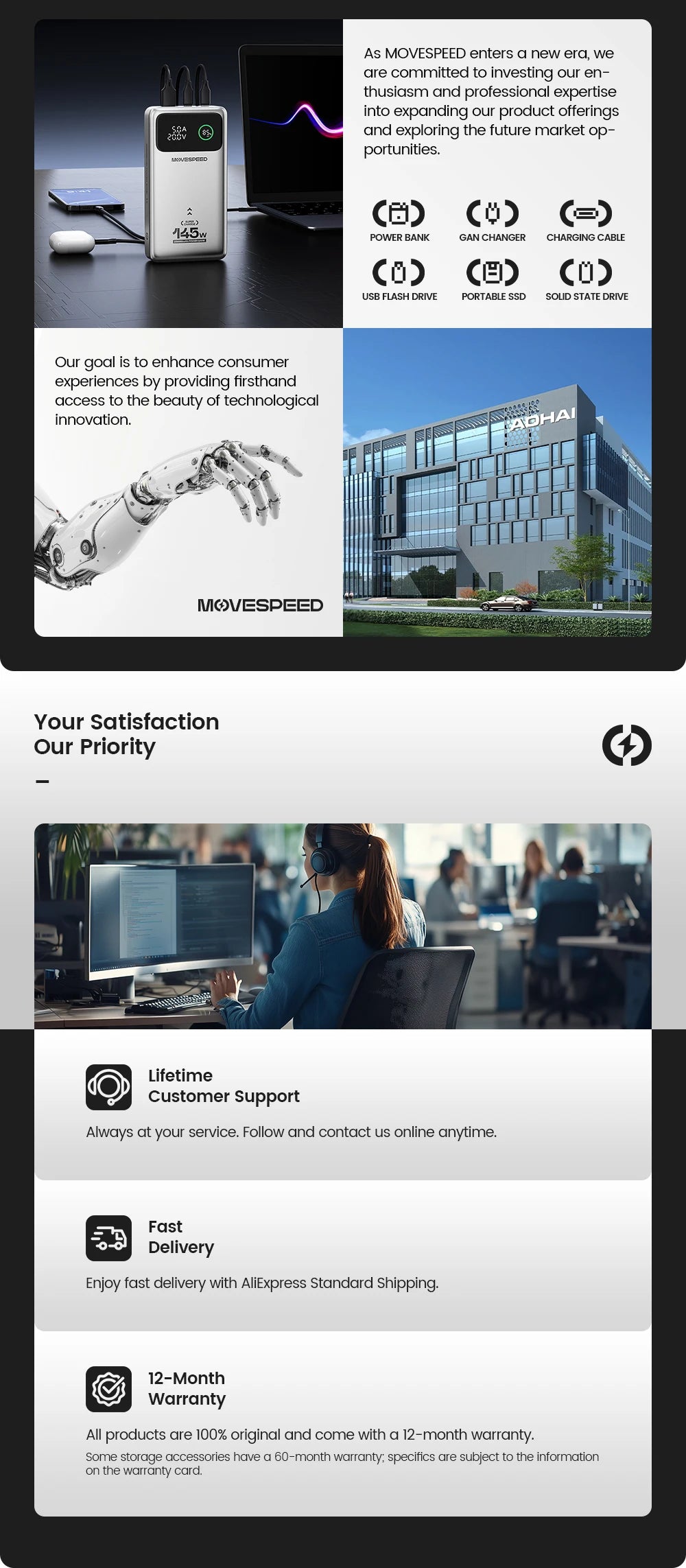 🔋 Power Bank Ultra-Slim 10.000mAh – Magnético, Fino e Elegante