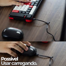 Combo Teclado e Mouse Sem Fio – Estilo e Praticidade