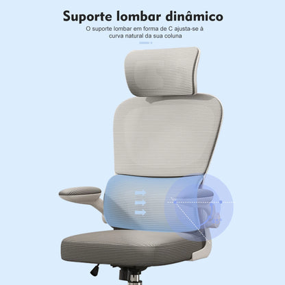 Cadeira Gamer Ergonômica Python Fly Preto & Vermelho – Conforto e Performance para Home Office & Games