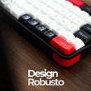 Combo Teclado e Mouse Sem Fio – Estilo e Praticidade