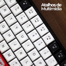 Combo Teclado e Mouse Sem Fio – Estilo e Praticidade