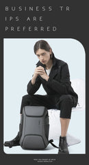 Mochila Antifurto Premium com USB – Design Moderno e Resistente para Notebook