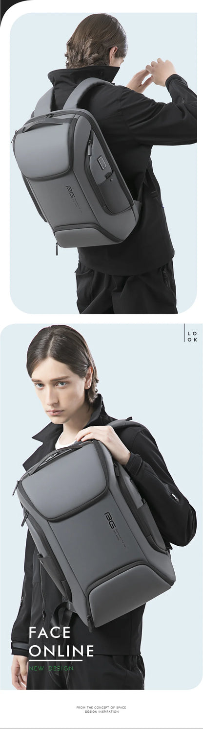 Mochila Antifurto Premium com USB – Design Moderno e Resistente para Notebook