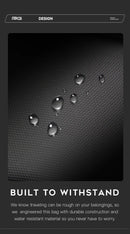 Mochila Antifurto Premium com USB – Design Moderno e Resistente para Notebook