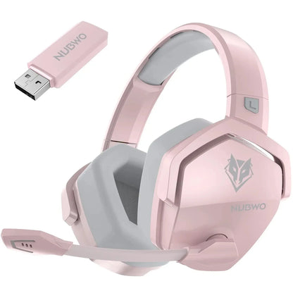 🎧 Headset Gamer Premium Branco com Microfone Profissional