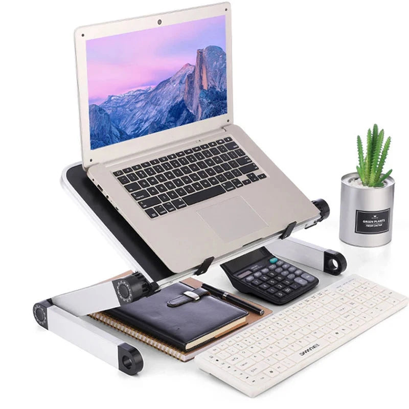Suporte Premium para Notebook – Dobrável, Ergonômico e Resistente”
