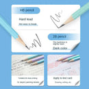 ✏️ Kit 30 Lápis HB/2B Coloridos com Estojo Tubo