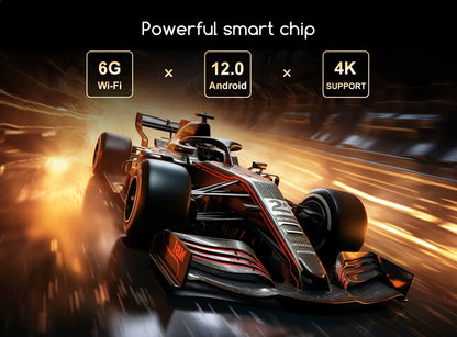 Projetor Portátil Everycom Retro 4K – 16000 Lumens, Rotação 360° e Imagem Cinematográfica