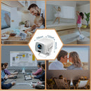 Projetor Portátil 4K WiFi Full HD 1080p – Home Theater com 450 Lumens e Android TV