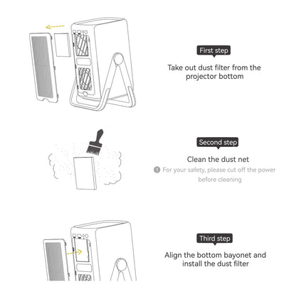 Projetor Portátil Everycom Retro 4K – 16000 Lumens, Rotação 360° e Imagem Cinematográfica