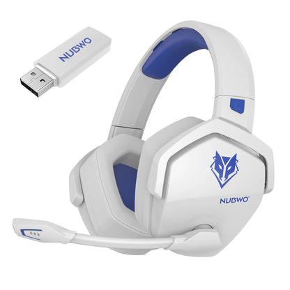🎧 Headset Gamer Premium Branco com Microfone Profissional