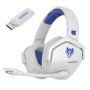🎧 Headset Gamer Premium Branco com Microfone Profissional