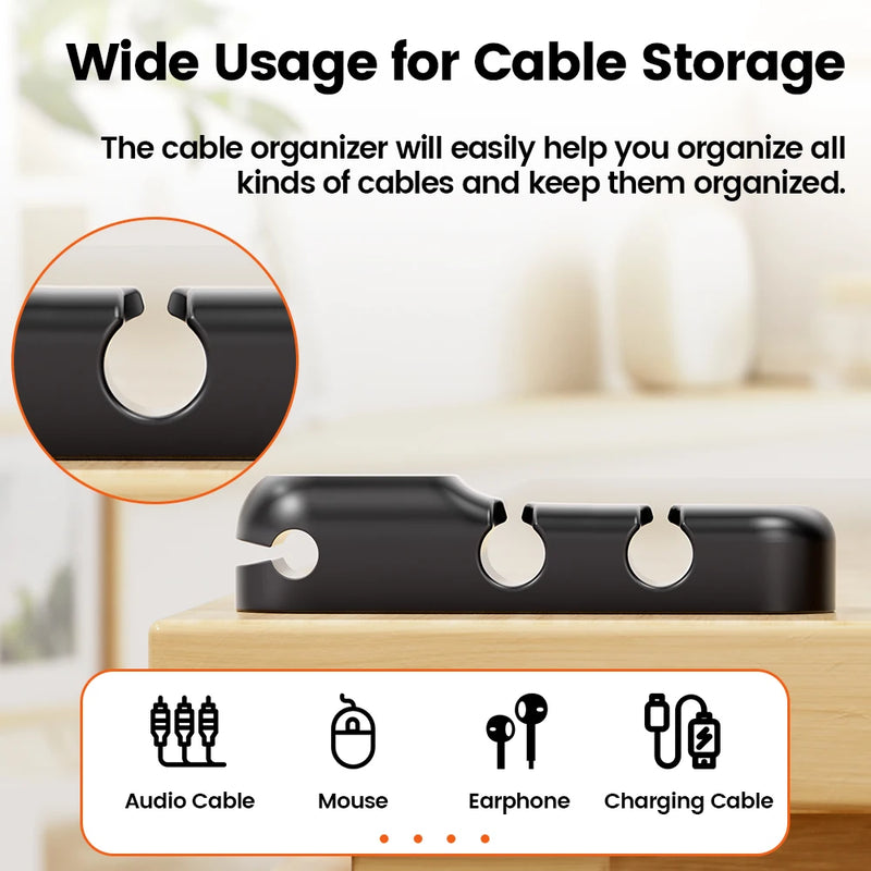 Organizador de Cabos – Mesa Sempre Organizada