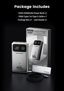 Power Bank Premium MOVESPEED 25000mAh 140W – Carregamento Super Rápido