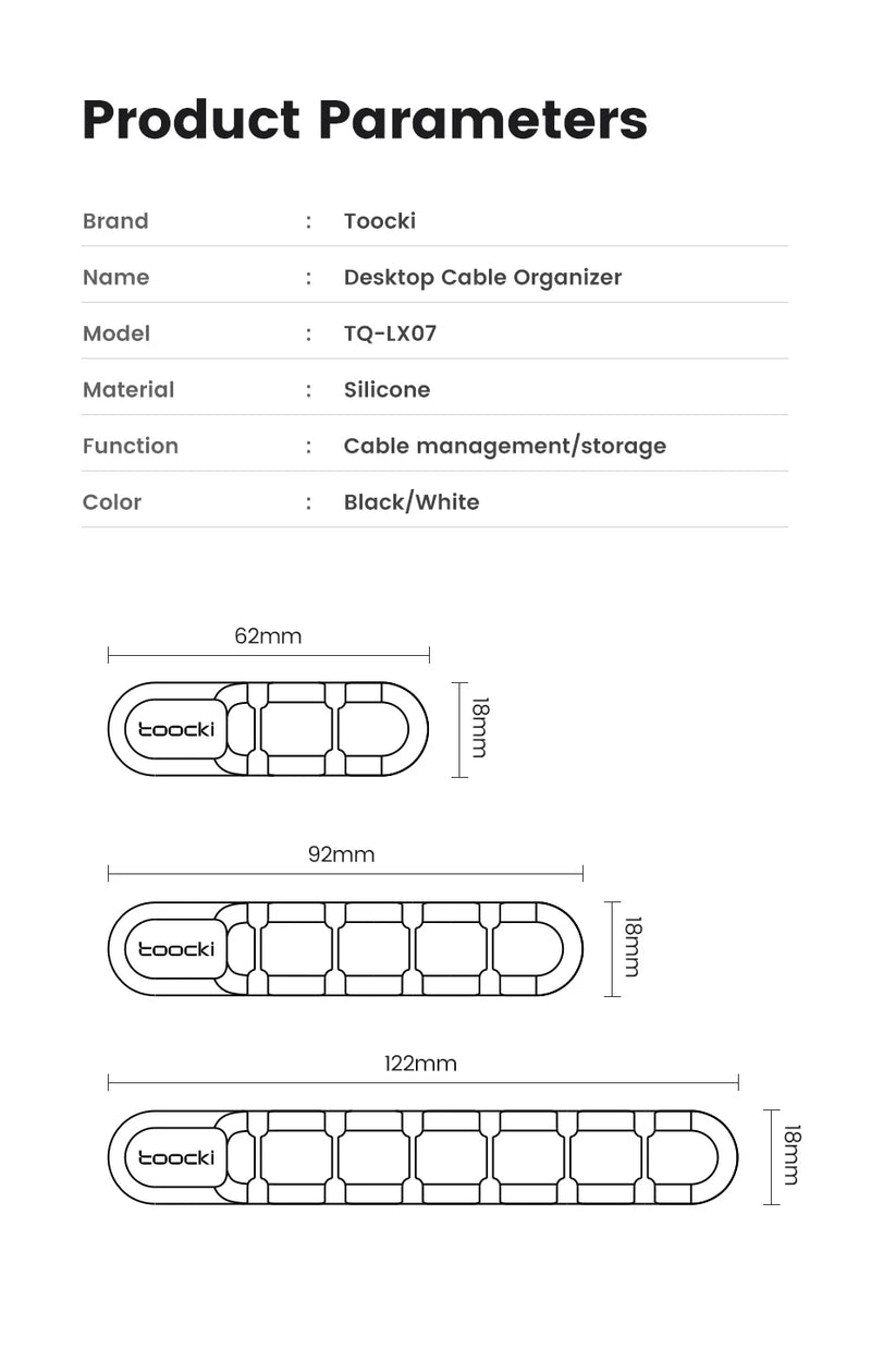Organizador de Cabos – Mesa Sempre Organizada