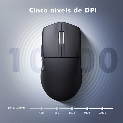 Mouse Gamer Sem Fio – Alta Precisão e Conforto