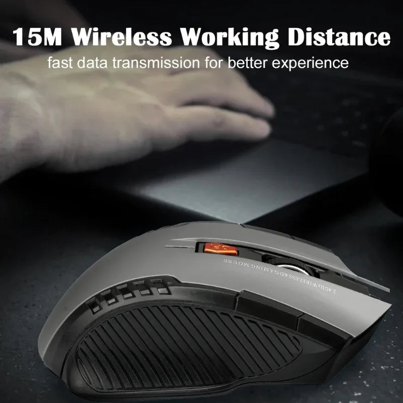 Mouse Wireless 3 Modos – Silencioso e Versátil