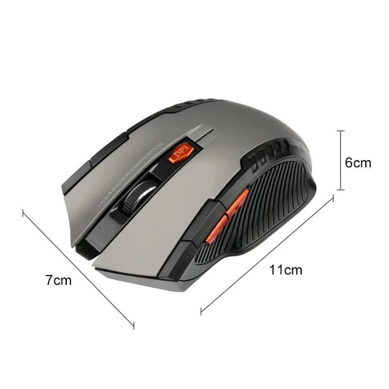 Mouse Wireless 3 Modos – Silencioso e Versátil