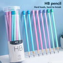 ✏️ Kit 30 Lápis HB/2B Coloridos com Estojo Tubo