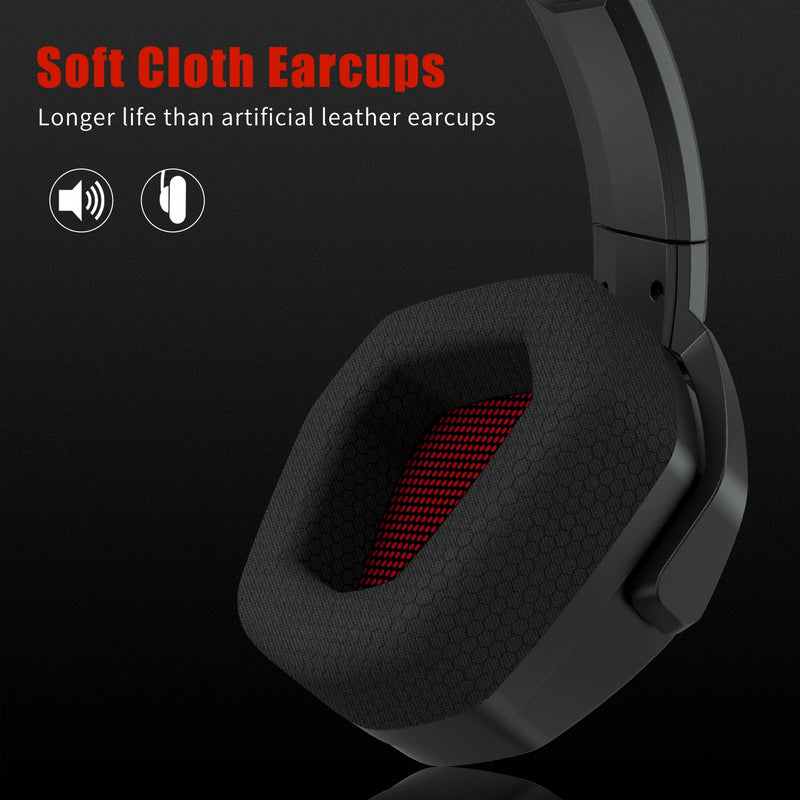 🎧 Headset Gamer Premium Branco com Microfone Profissional