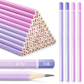 ✏️ Kit 30 Lápis HB/2B Coloridos com Estojo Tubo