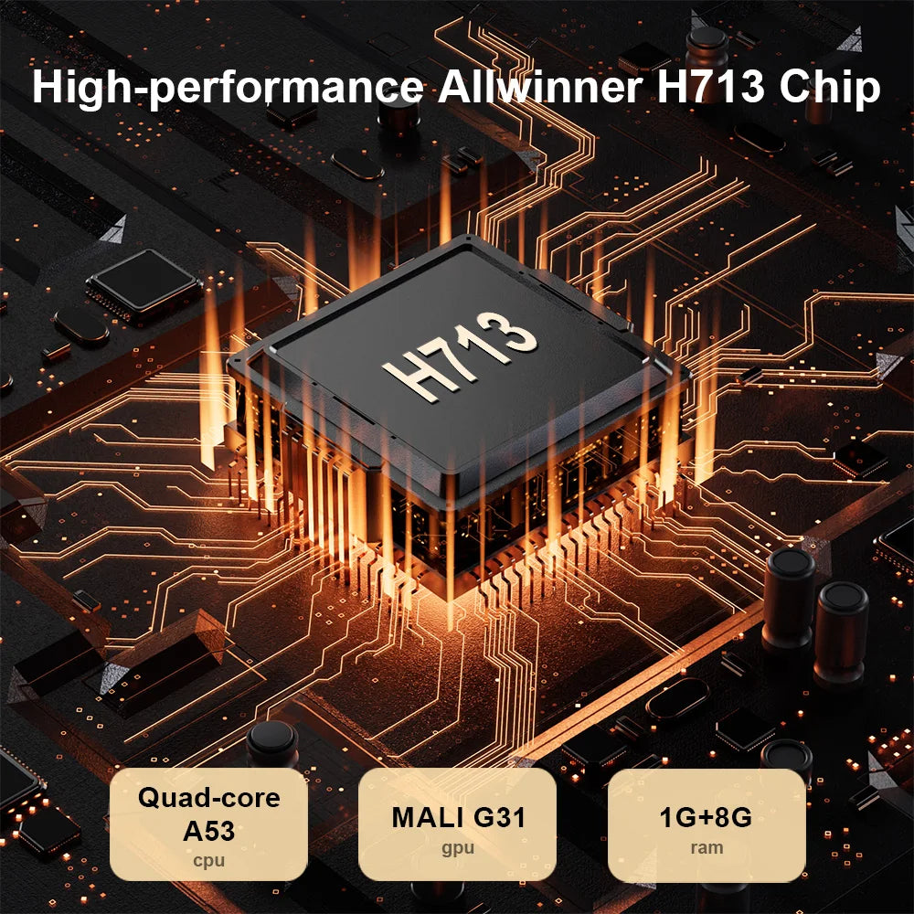 Projetor Portátil 4K WiFi Full HD 1080p – Home Theater com 450 Lumens e Android TV