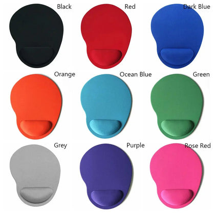 suporte de pulso tapete de mouse antiderrapante macio