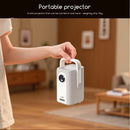 Projetor Portátil Everycom Retro 4K – 16000 Lumens, Rotação 360° e Imagem Cinematográfica