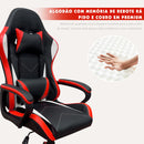Cadeira Gamer Ergonômica Python Fly Preto & Vermelho – Conforto e Performance para Home Office & Games