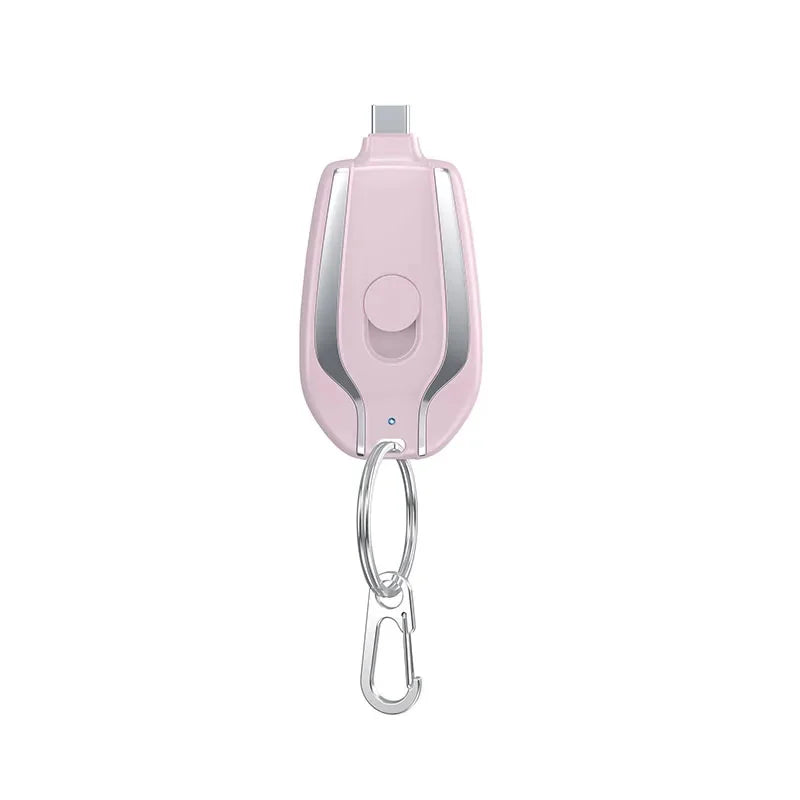 🔑 1. Mini Power Bank Chaveiro 1500mAh