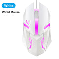 Mouse Gamer Sem Fio RGB – Bluetooth 5.2 + 2.4G, 6 Botões, LED Colorido, Silencioso e Recarregável