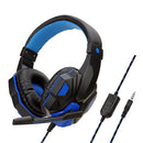 🎧 Headset Gamer Vermelho & Preto com Microfone