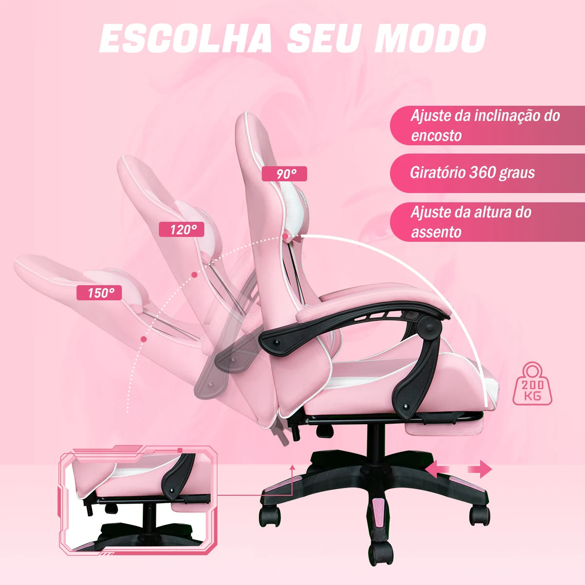 Cadeira Gamer Ergonômica Python Fly