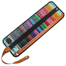 🎨 Kit Lápis de Cor Profissional com Estojo Enrolável – 72 Cores para Desenho e Arte