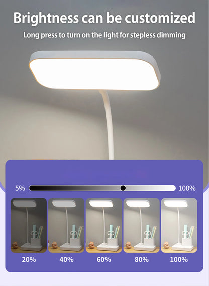 ✨ Luminária Multifuncional – LED com Ventilador e Relógio✨