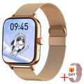 LIGE Call Smart Watch Feminino Para Android IOS À Prova D' Água Bluetooth, Relógios de Música . Relógio Pulseira Full Touch