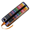 🎨 Kit Lápis de Cor Profissional com Estojo Enrolável – 72 Cores para Desenho e Arte