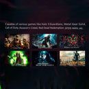 🎧 Headset Gamer Vermelho & Preto com Microfone