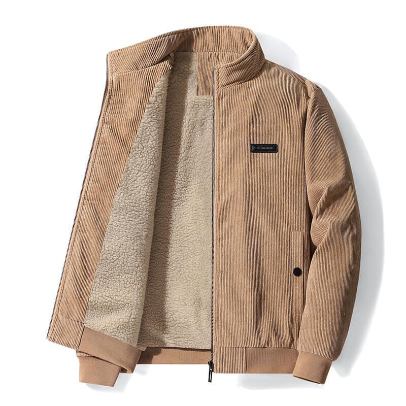 Jaqueta grossa de lã quente masculina, casaco exterior à prova de vento, jaqueta casual clássica, outwear de inverno, marca fashion, outono, 2023.Coleções petra-zoully