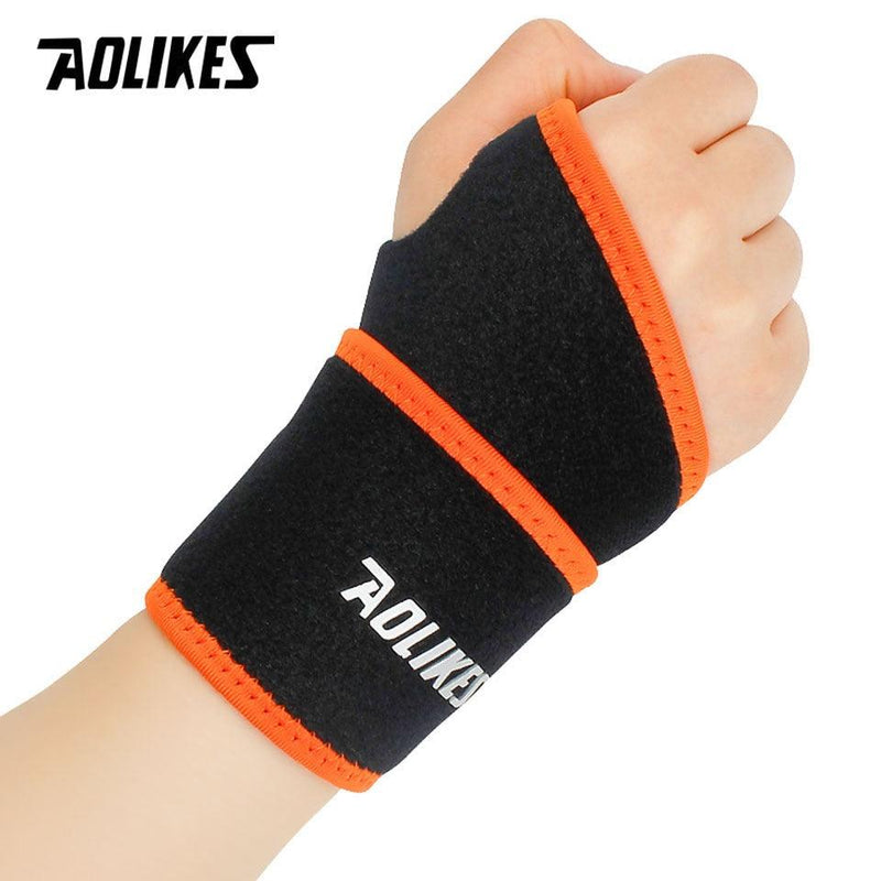 AOLIKES-Pulseira ajustável para esportes, bandagem, pulseira, compressão, suporte tendinite, alívio da dor, 1 pc