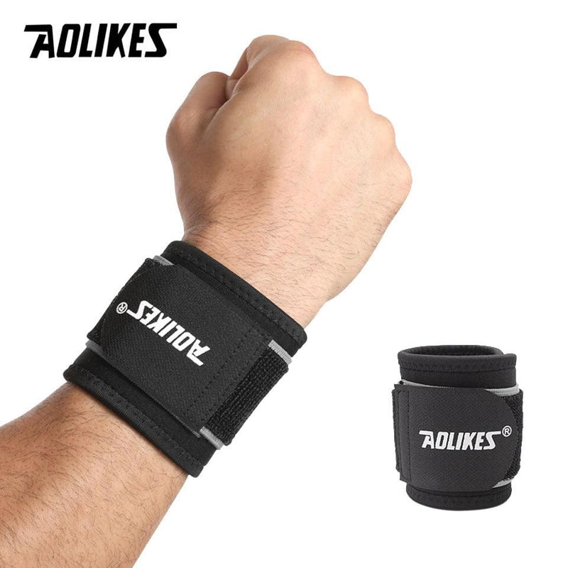 AOLIKES-Pulseira ajustável para esportes, bandagem, pulseira, compressão, suporte tendinite, alívio da dor, 1 pc - Petra Zoully