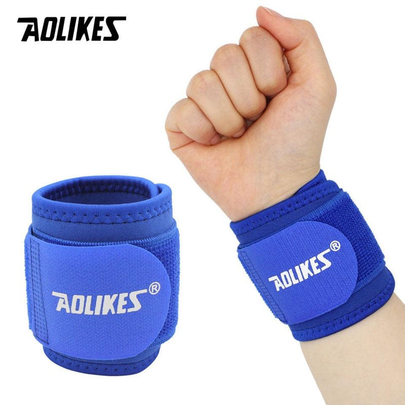 AOLIKES-Pulseira ajustável para esportes, bandagem, pulseira, compressão, suporte tendinite, alívio da dor, 1 pc